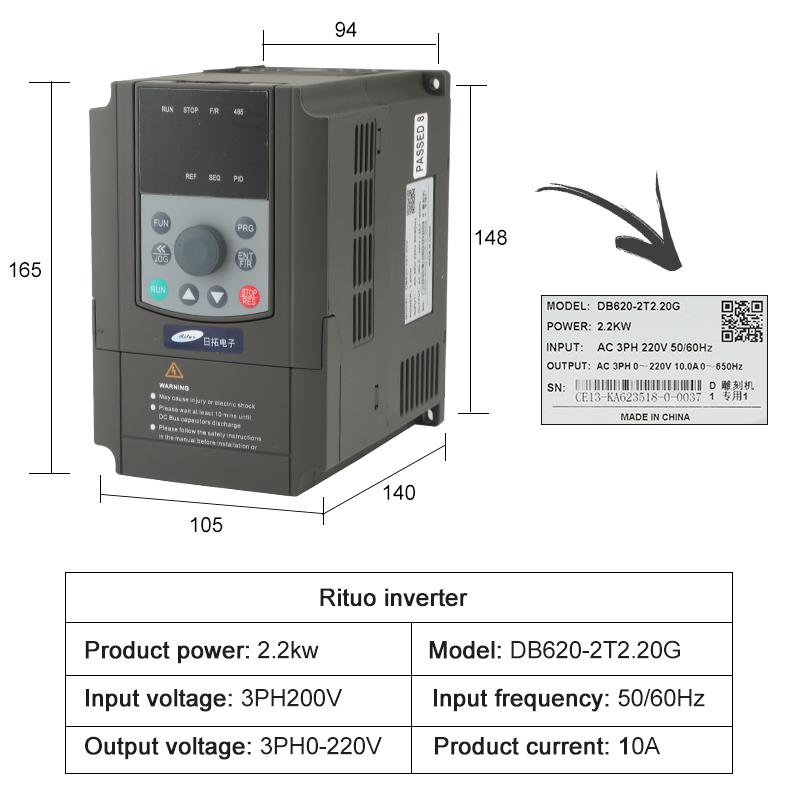 Kit Router CNC 2.2kw con Motor - Cnc Spindle Motor recensione e prezzo