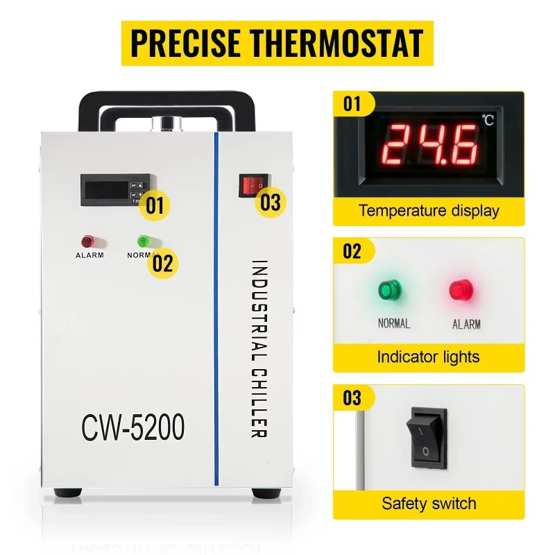 【Industriale】Refrigeratore d'a - Laser Industrial Chiller recensione e prezzo