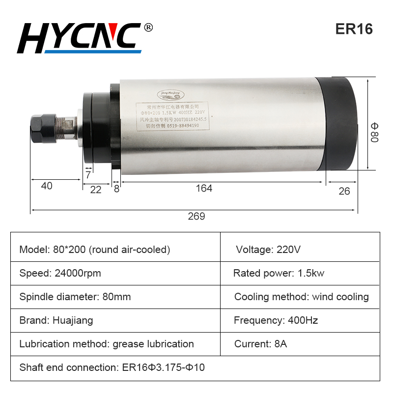 Mandrino per fresatura CNC 1,5 - Cnc Spindle Motor recensione e prezzo