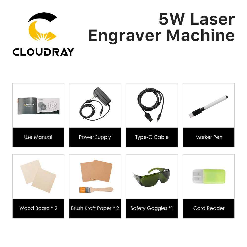 Incisore Laser Cloudray BM1, S - Industrial Laser Engraver recensione e prezzo