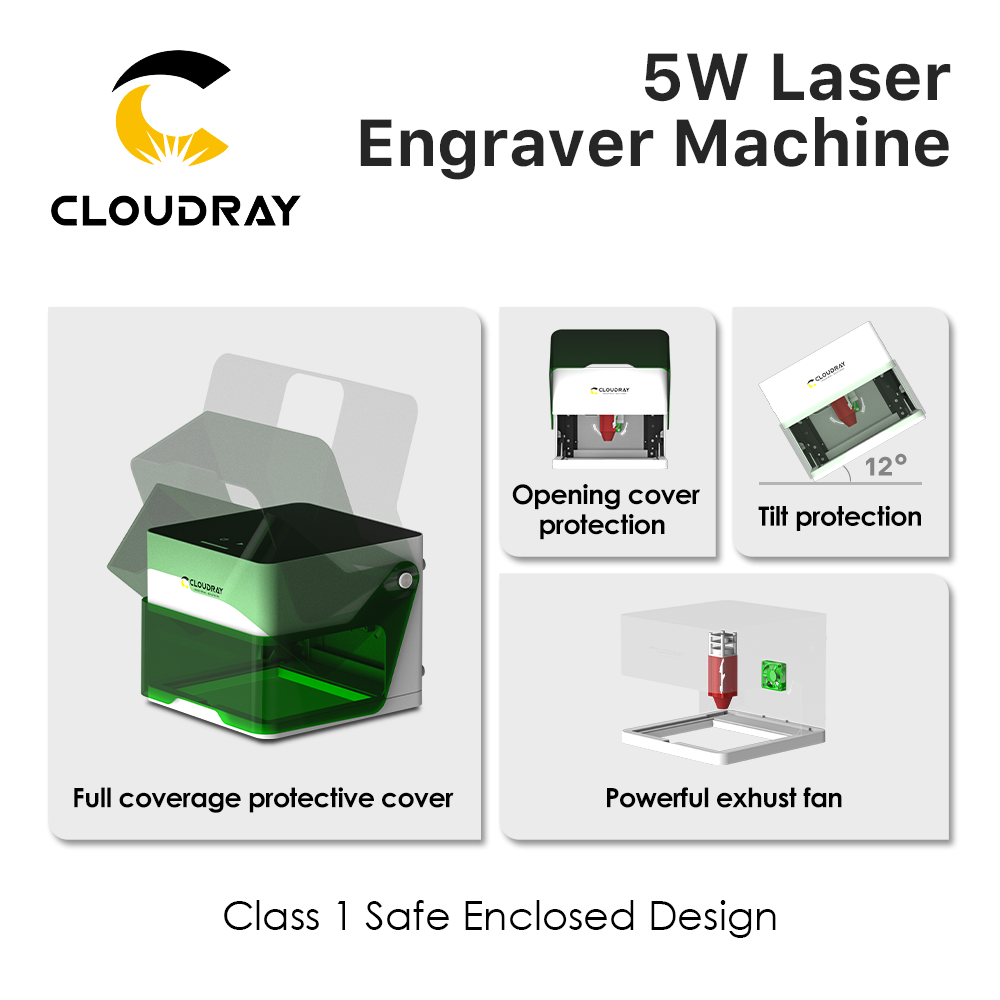 Incisore Laser Cloudray BM1, S - Industrial Laser Engraver recensione e prezzo